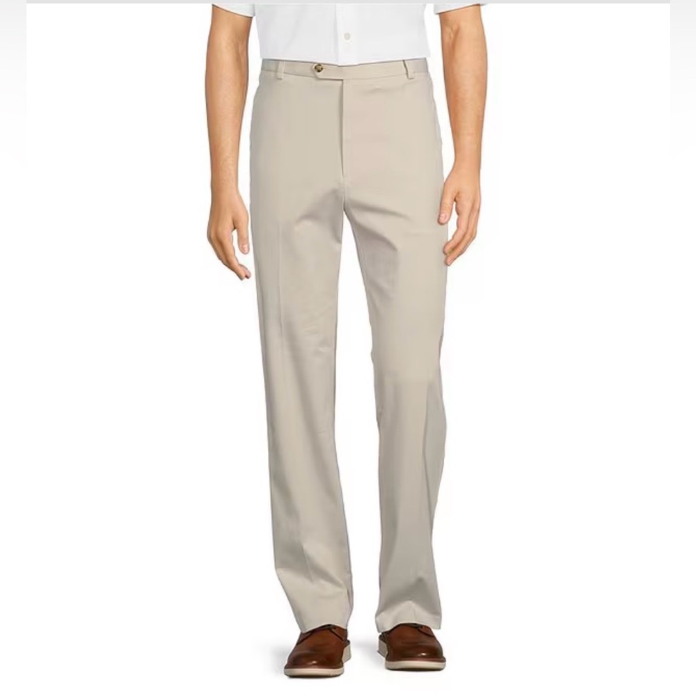 Roundtree & Yorke TravelSmart Ultimate Performance Classic Fit Chino Pants